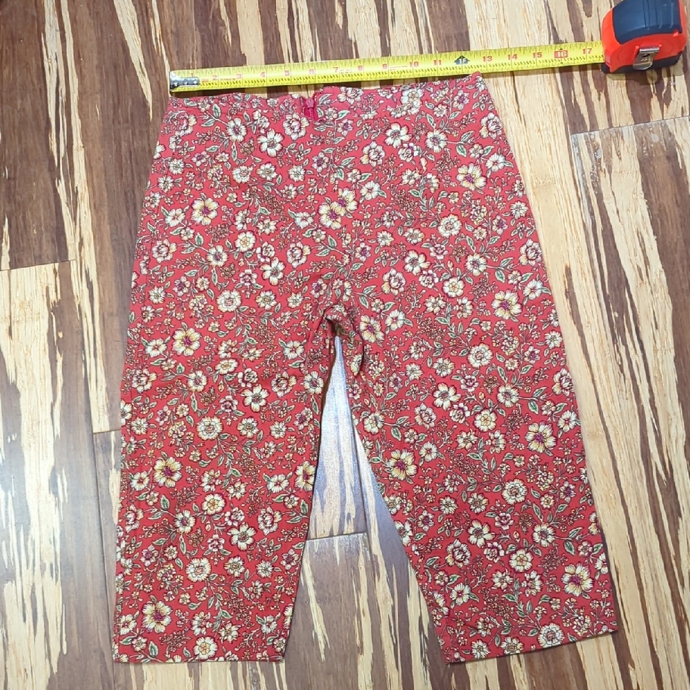 LAST CHANCE or CHARITY Floral Bermuda Long Shorts
